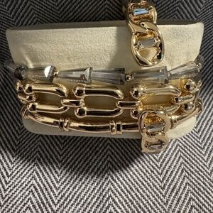 She Shocks The Crowd Stack Bracelet By BP (not in case) Never Worn